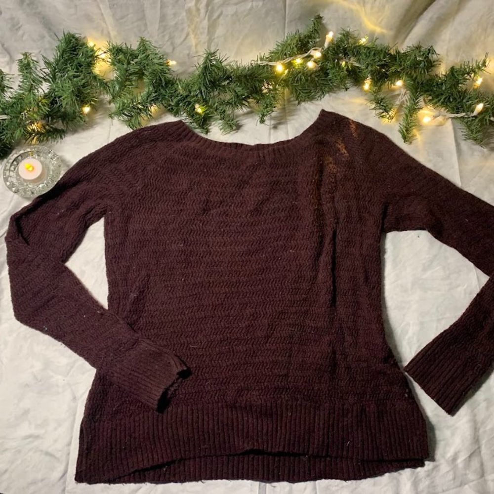 Maroon Sweater